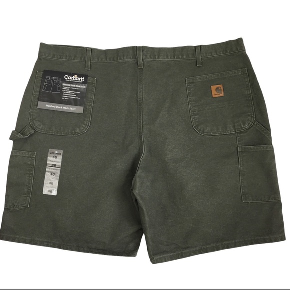 Carhartt Washed Duck Work Short Green 46 - Picture 16 of 16